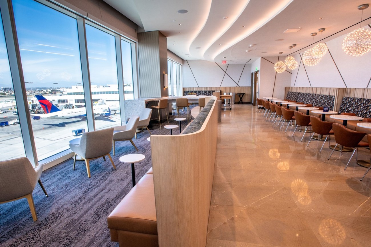 LAX Sky Club Interior